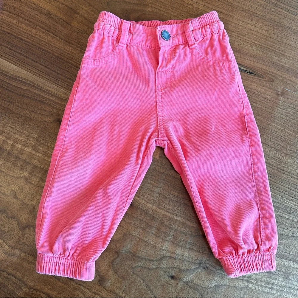 Bundle Set Of Onesie, Velour Hoodie Sweatshirt And Corduroy Pants 12 - 1… - Picture 16 of 17